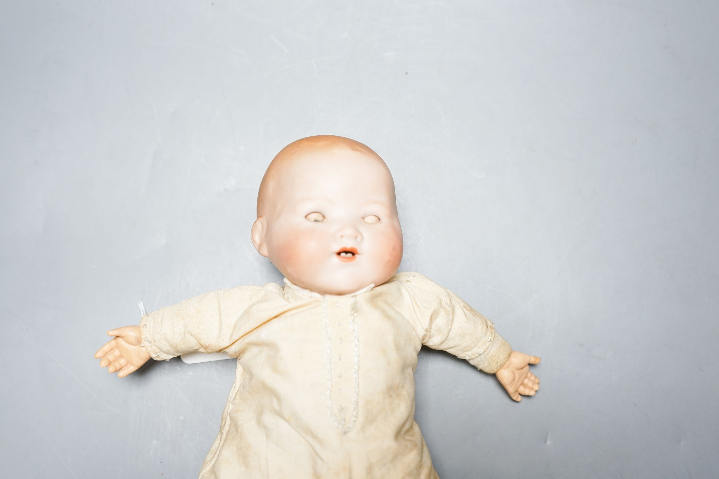 An Armand Marseille bisque head doll